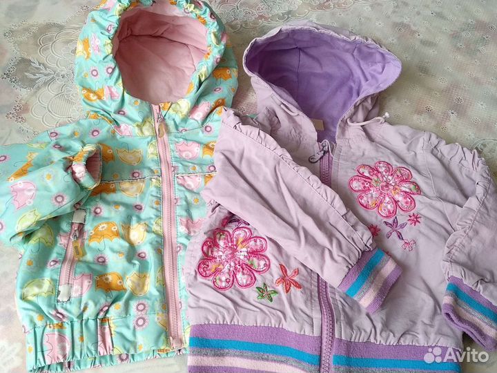 Ветровки Куртки 74,80