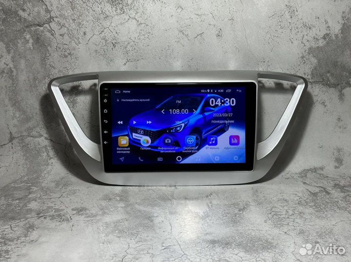 Магнитола Hyundai Solaris 2