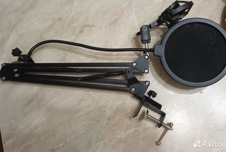 Микрофон fifine k669b + пантограф