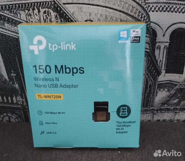 Wi-Fi адаптер TP-link TL-WN725N