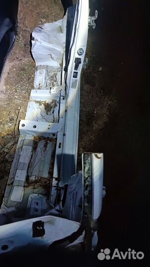 Kia rio 3 порог левый, стойка, брызговик