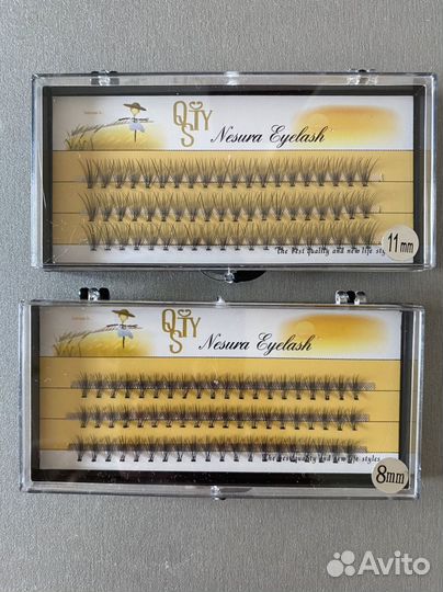 Пучки визажиста накладные ресницы