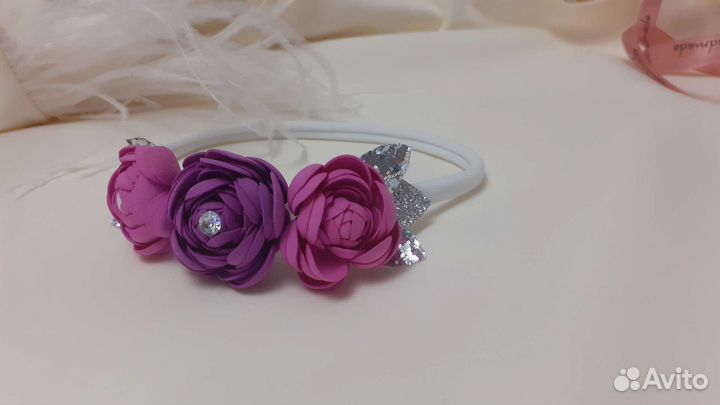 Повязка на голову для новорожденных