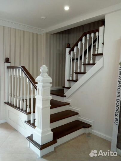 Отделка бетонных лестниц