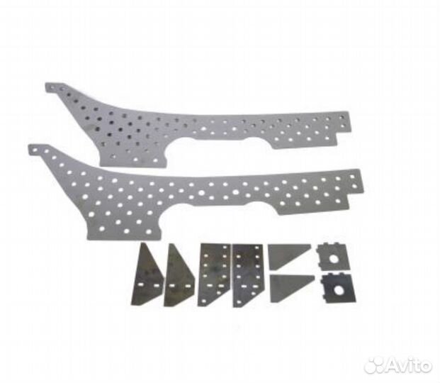 Комплект передних усилителей лонжеронов Lite Нива