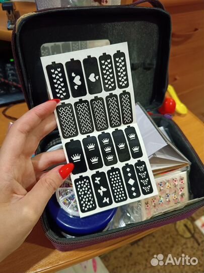 Большой набор для наращивания ногтей