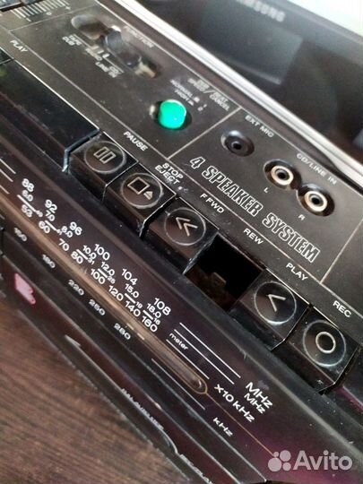 Магнитофон sanyo (на запчасти)