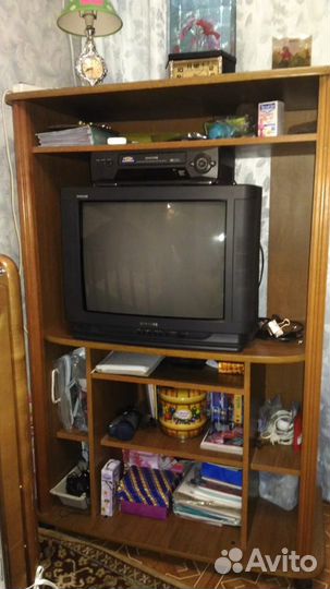 Тумба под телевизор стеллаж полки для книг и вещей