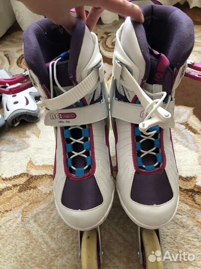Ролики женские 38 размер+Защита