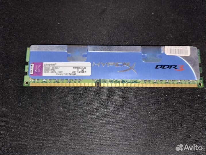 Оперативная память ddr3 HyperX Kingston