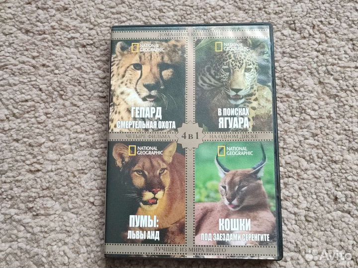 Dvd диски животные