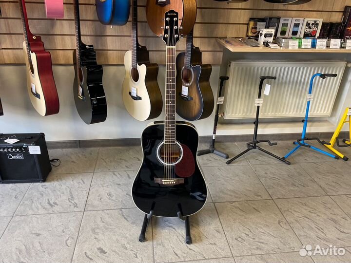 Naranda DG220BK — акустическая гитара