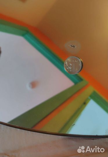 Круглое зеркало 85см