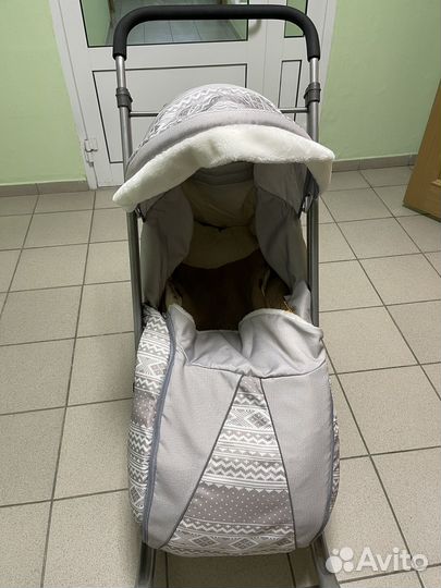 Санки коляска ника