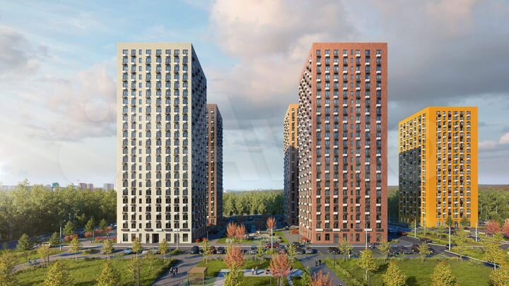 Квартира-студия, 55,5 м², 16/24 эт.