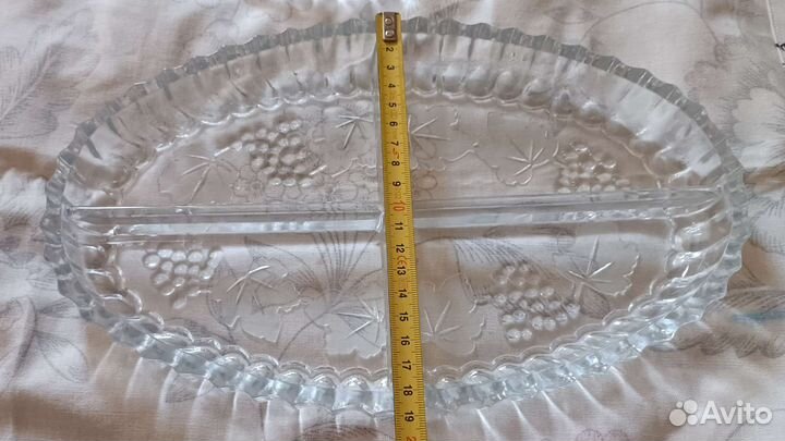 Менажницы стекло и хрусталь