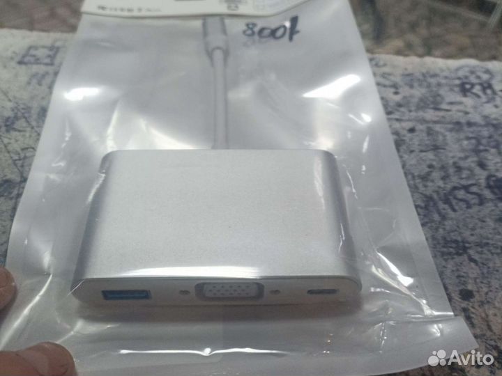 Переходник type-c to VGA