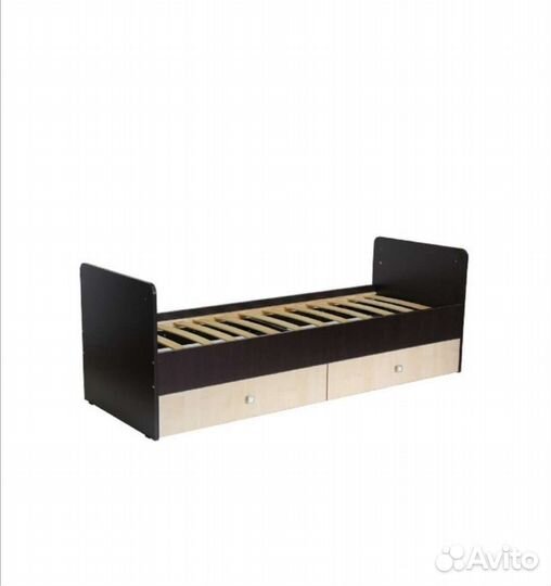 Детская кроватка трансформер с маятником + матрас