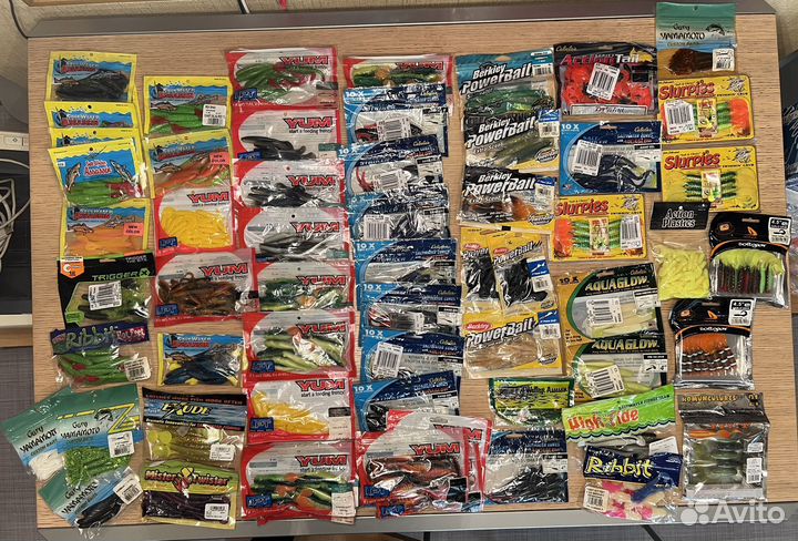 Силиконовые приманки для рыбалки