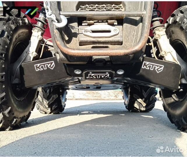 Защита днища на квадроцикл Polaris sportsman 800 f