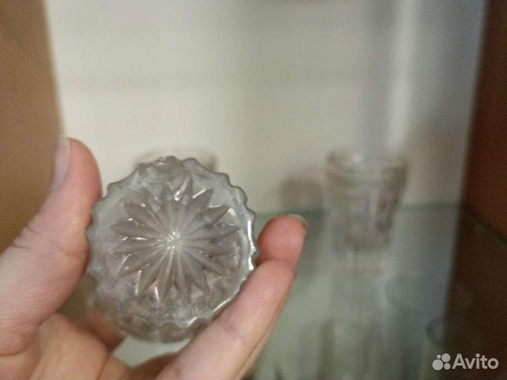 Набор стопок хрустальных СССР