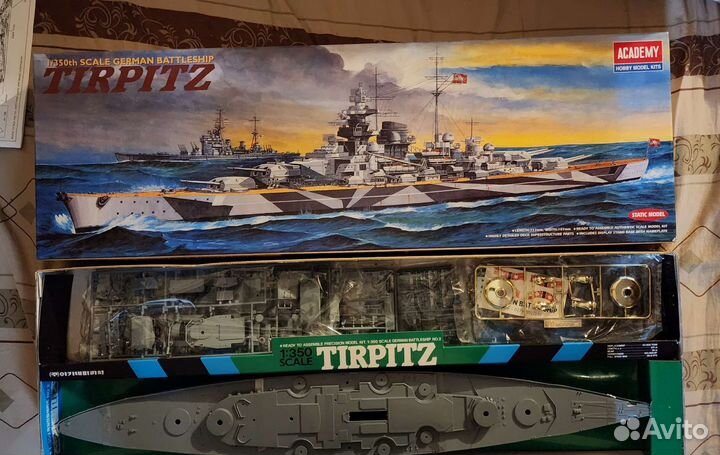 Сборная модель корабля 1 350