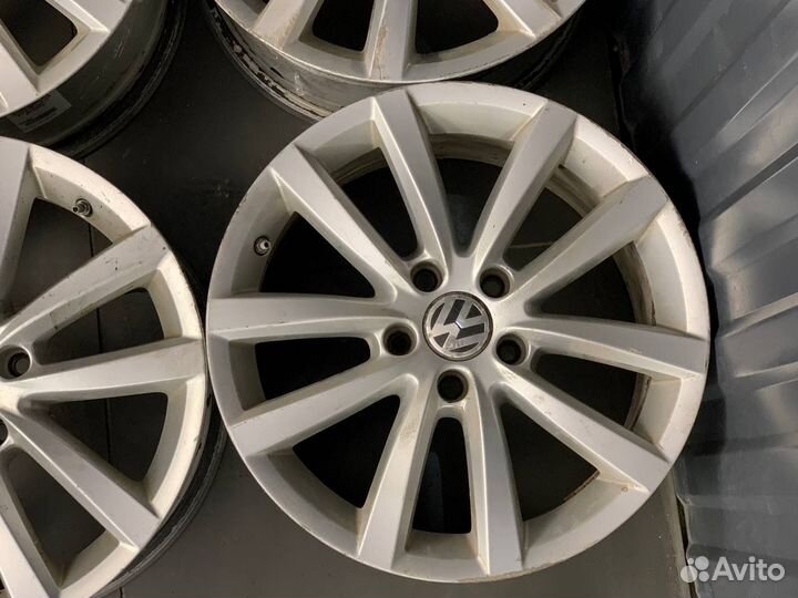Диски литые на Volkswagen 5x112 R17 с датчиками