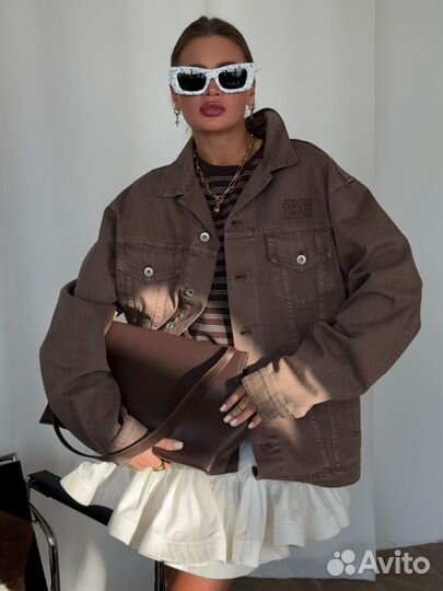 Джинсовая куртка M*u M*u