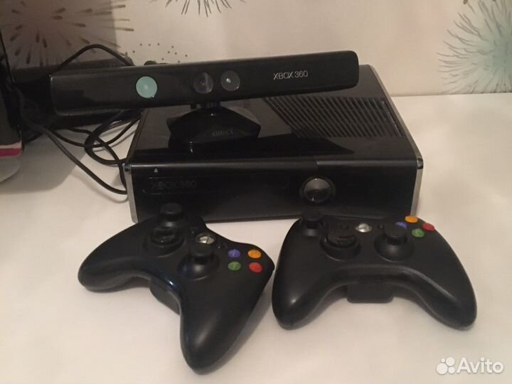 Xbox 360 + 9 игр