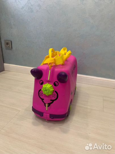 Чемодан на колесах детский trunki