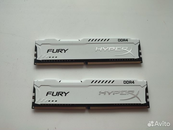 Оперативная память kingston hyperx fury