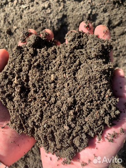 Грунтовая смесь: перегной+грунт+торф в мешках (25