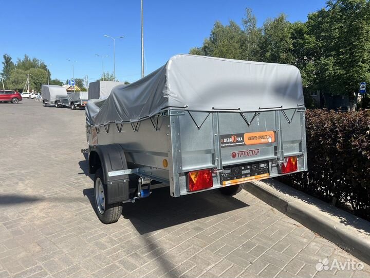 Прицеп самосвальный 2,6 * 1,3 м трейлер прораб