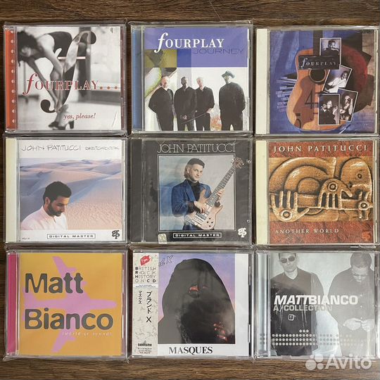 Диски CD фирменные япония США 08/23