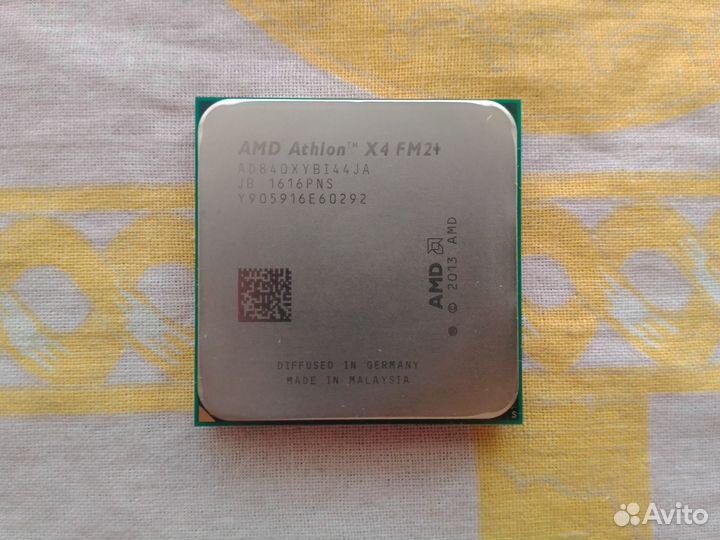 Amd athlon ii x4 840 fm2 полностью рабочий