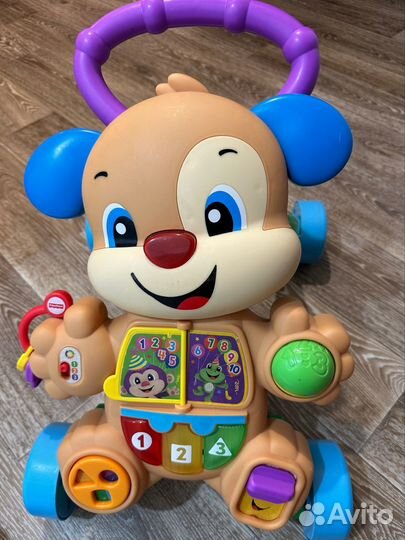 Ходунки-каталка Fisher-Price Ученый Щенок