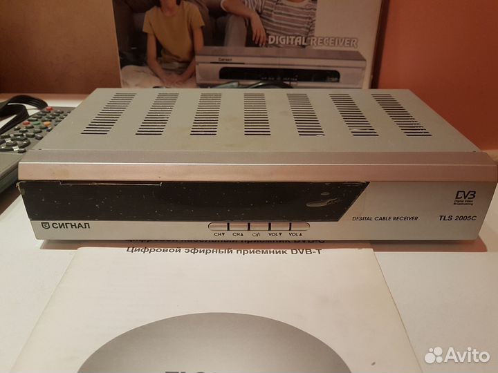 Цифровой кабельный декодер Сигнал tls2005c