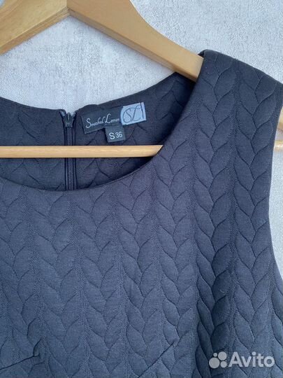 Платье футляр 46 черное