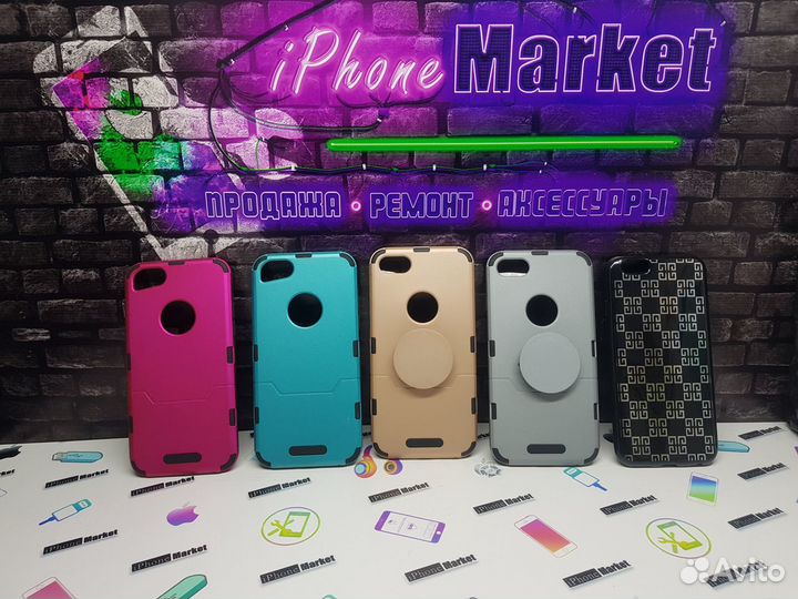 Чехлы силиконовые iPhone 6 / 6s