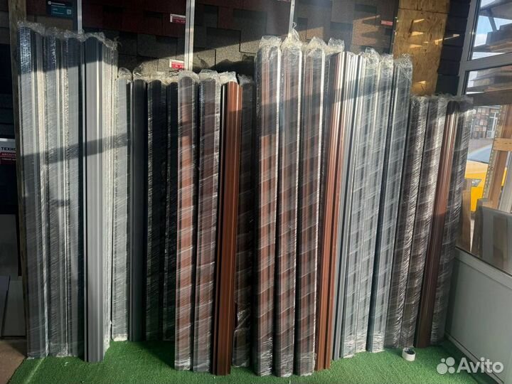 Штакетник металлический 2 метра