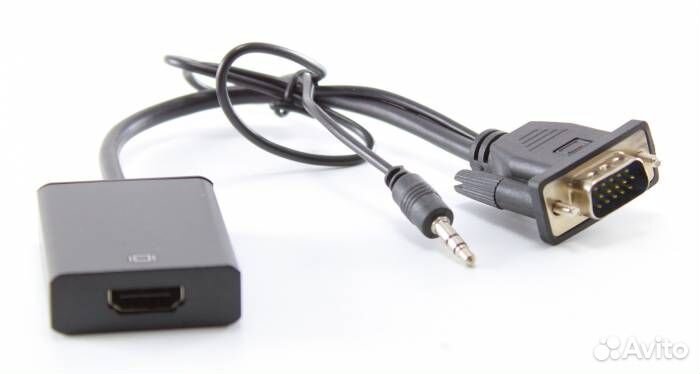 Адаптер VGA (M) - hdmi (F)