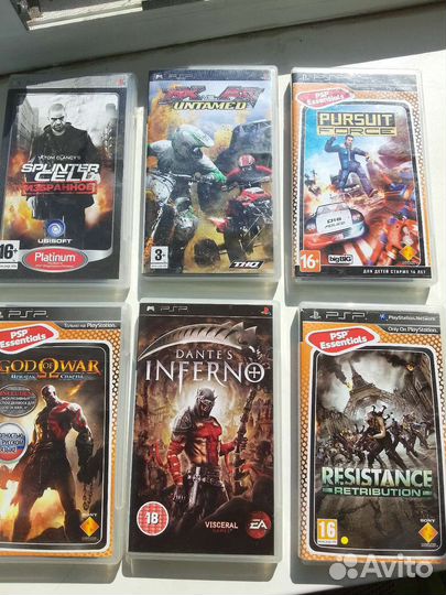 Диски для sony PSP