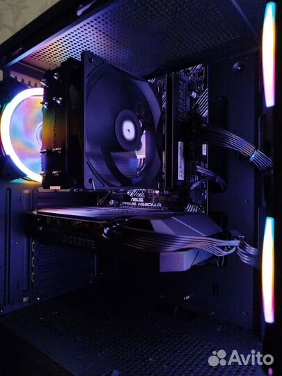 Игровой Rtx2060-6гб амд R5-5600 32гб ssd-512гб