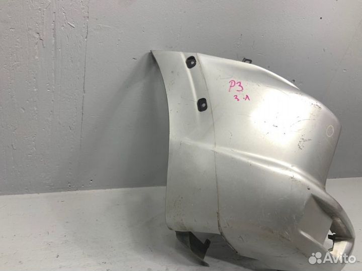 Бампер задний левый Mitsubishi Pajero 3 V70