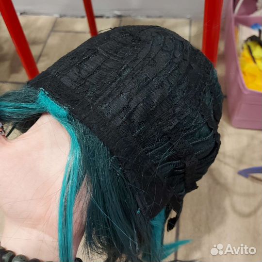 Парик Сяо косплей Геншин Импакт