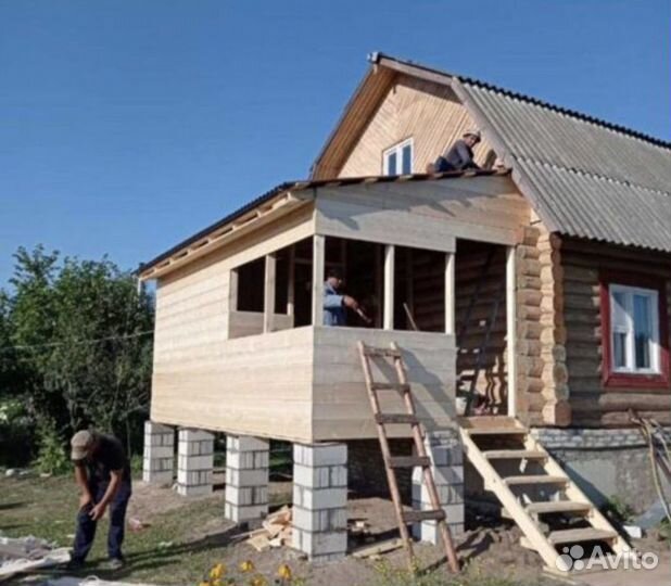 Строительство домов и домов реконструкция крыши
