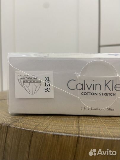 Мужские трусы брифы Calvin Klein S,XL 3шт оригинал