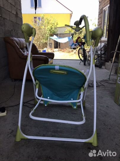 Детские качели электрические