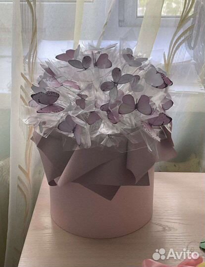 Букет с бабочками