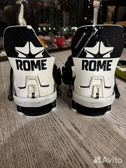 Крепления для сноуборда rome D.O.D